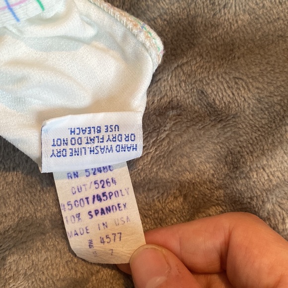 Vintage One Piece Swim Suit - Picture 7 of 7